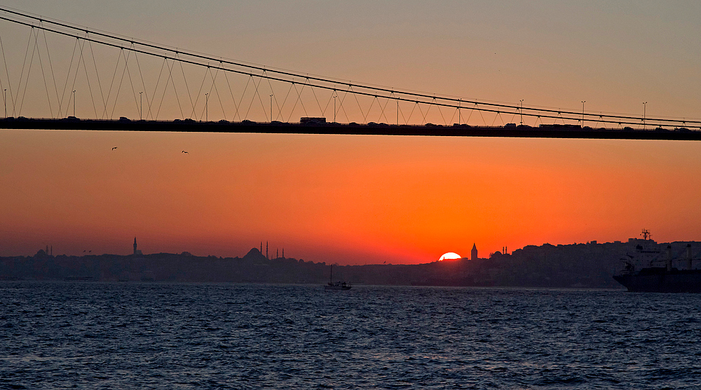 Sonnenuntergang am Goldenen Horn