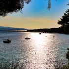 Sonnenuntergang am goldenen Horn, Brac, Kroatien