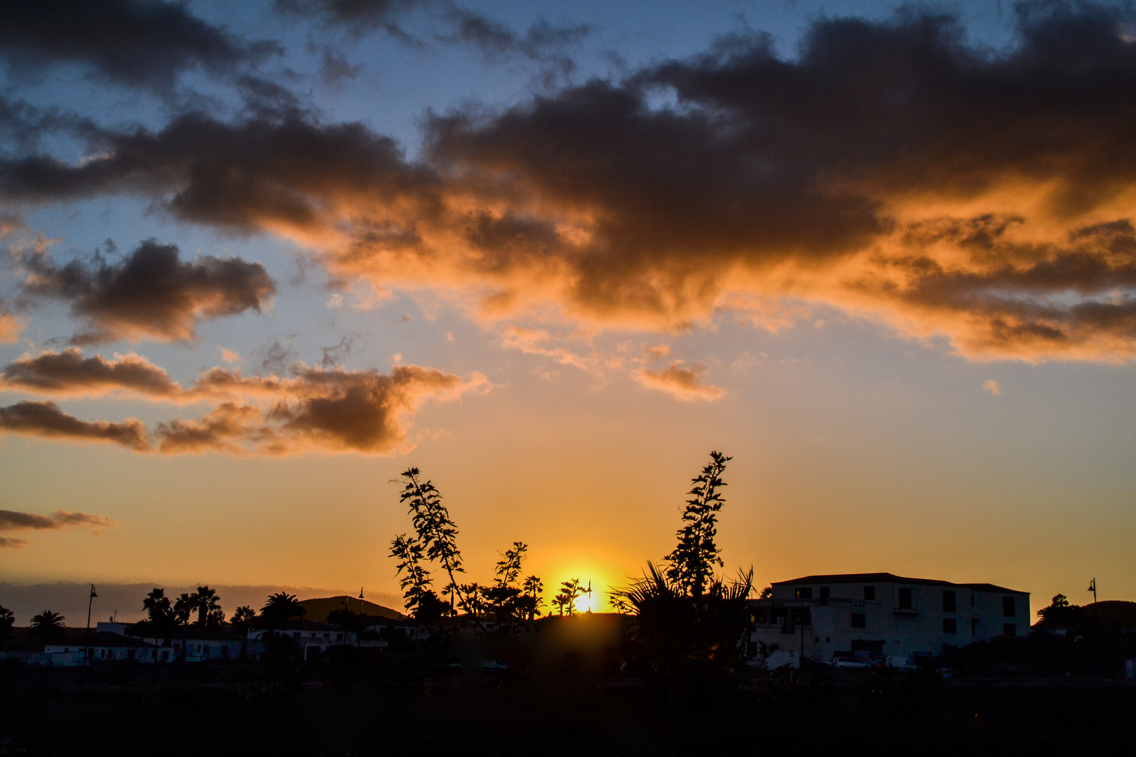 Sonnenuntergang am Golf del Sur