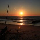 Sonnenuntergang am Golf von Mosambique