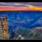 Sonnenuntergang am Grand Canyon