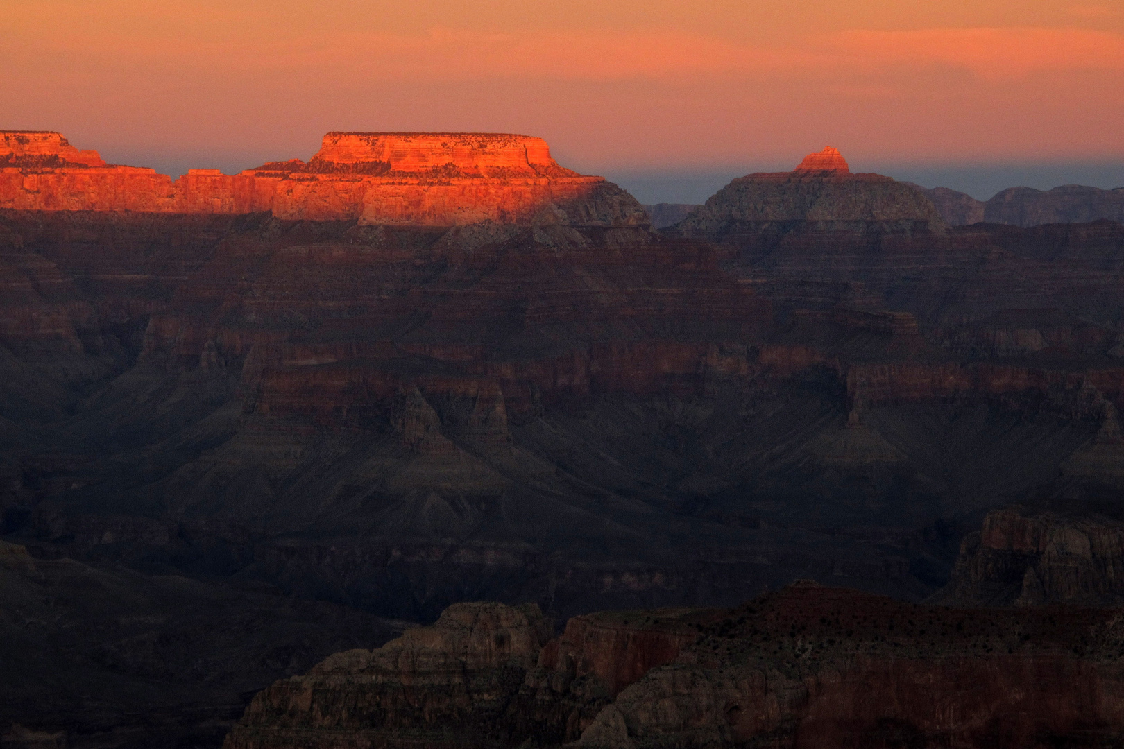 Sonnenuntergang am Grand Canyon