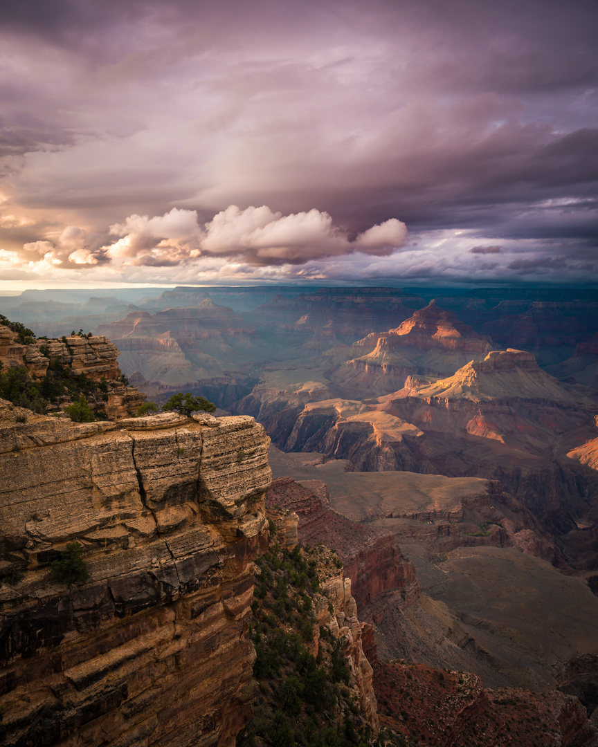 Sonnenuntergang am Grand Canyon