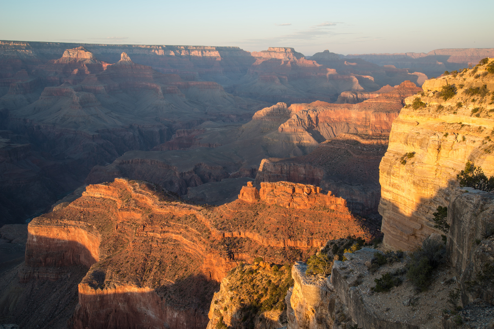 Sonnenuntergang am Grand Canyon