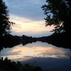 Sonnenuntergang am Griebnitzsee