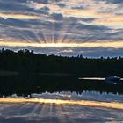 Sonnenuntergang am Grienericksee