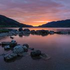 Sonnenuntergang am Großen Alpsee