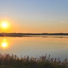 Sonnenuntergang am Großen Brombachsee