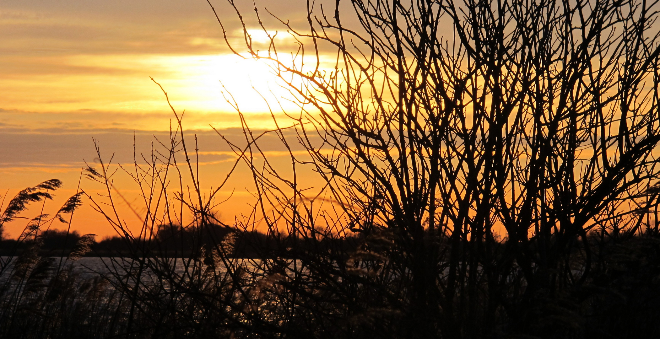 Sonnenuntergang am Großen Meer