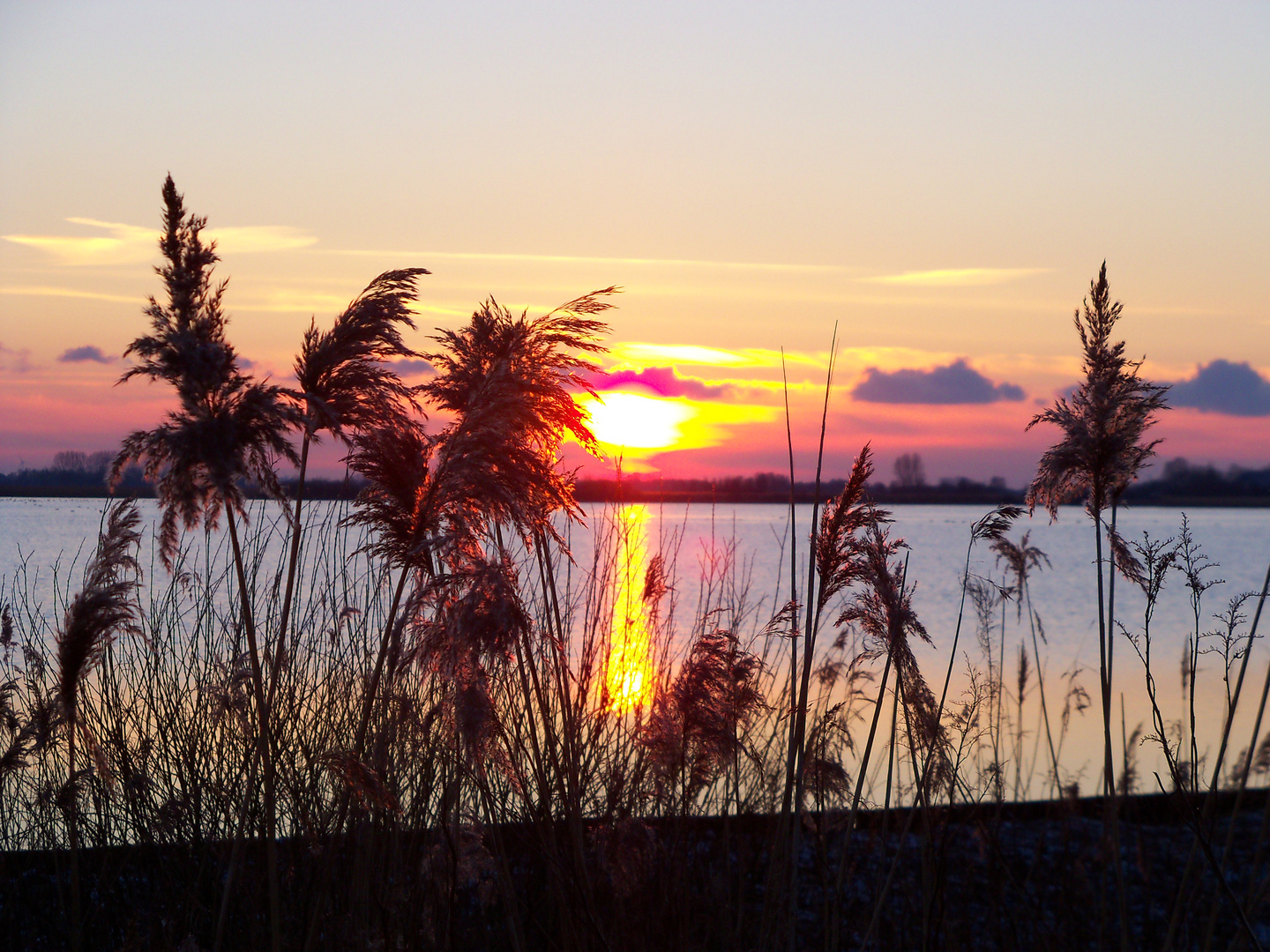 Sonnenuntergang am Großen Meer...