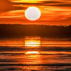 Sonnenuntergang am grossen Müggelsee