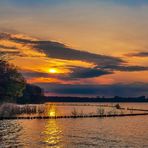 Sonnenuntergang am grossen Müggelsee