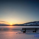 Sonnenuntergang am Grüntensee