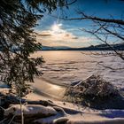 Sonnenuntergang am Grüntensee