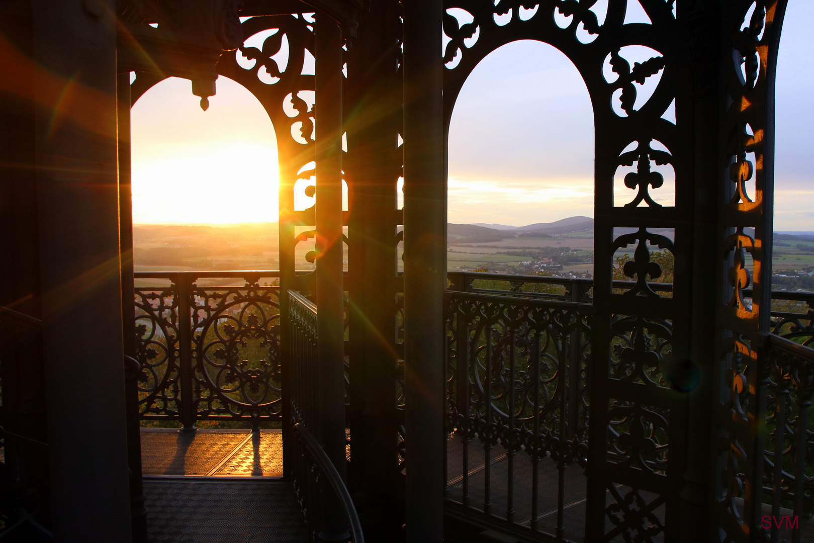 Sonnenuntergang am "Gußeisernen"