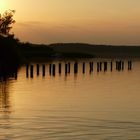 Sonnenuntergang am Gutlacksee