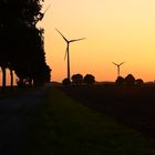 Sonnenuntergang am Haarstrang bei Ense-Bremen