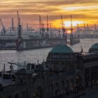 Sonnenuntergang am Hafen 1114