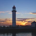 Sonnenuntergang am Hafen