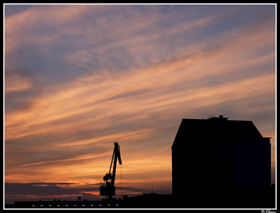 Sonnenuntergang am Hafen BS [2]