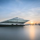 Sonnenuntergang am Hafen / Dockland