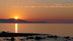 Sonnenuntergang am Hafen von Chania