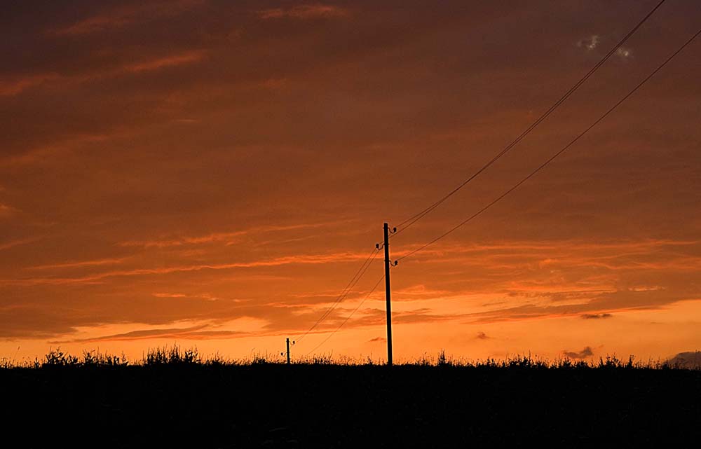 Sonnenuntergang am Hagberg1