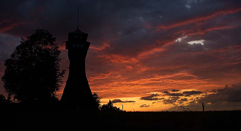 Sonnenuntergang am Hagberg2