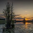 Sonnenuntergang am Hasensee