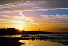 sonnenuntergang am hauptstrand