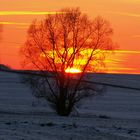 Sonnenuntergang am Heidenhäuschen