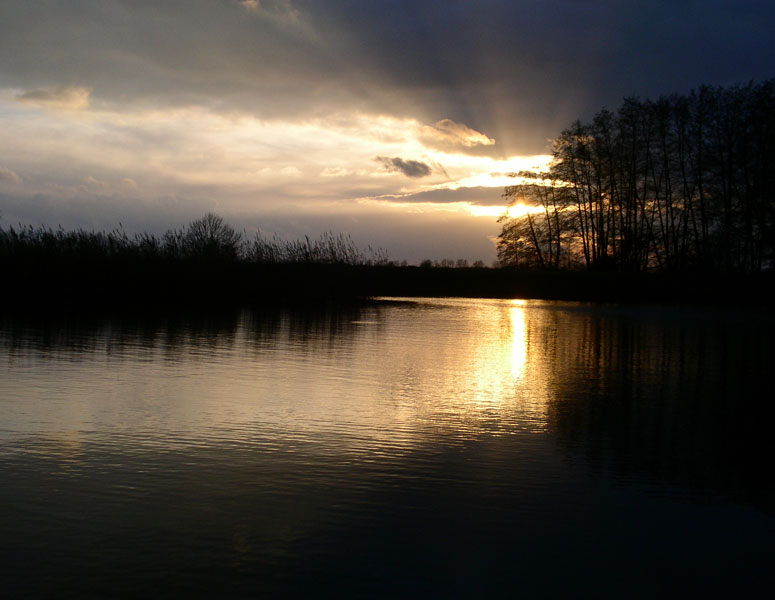 .... Sonnenuntergang am heiligen Abend....