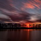 Sonnenuntergang am Herthasee