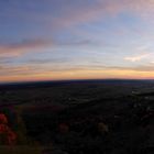 Sonnenuntergang am Hesselberg