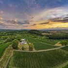 Sonnenuntergang am Heuberg 