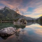 Sonnenuntergang am Hintersee