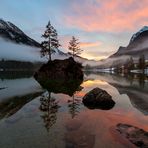 Sonnenuntergang am Hintersee 