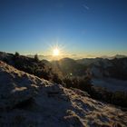 Sonnenuntergang am Hirschberg