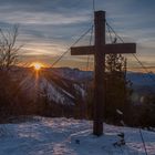 Sonnenuntergang am Hochbuchberg