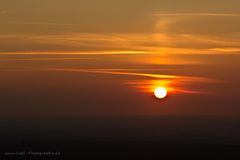 Sonnenuntergang am Hörnle