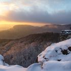 Sonnenuntergang am Hohenstein