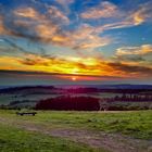 Sonnenuntergang am Hoherodskopf HDR