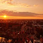 Sonnenuntergang am Holstentor