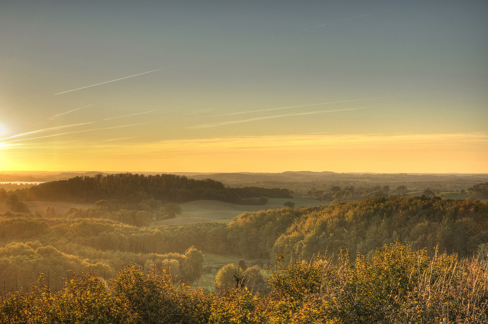 Sonnenuntergang am Holzberg