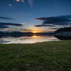 Sonnenuntergang am Hopfensee