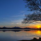 Sonnenuntergang am Hopfensee