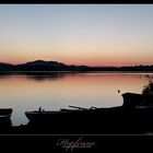 Sonnenuntergang am Hopfensee - Allgäu Urlaub 2015