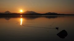 Sonnenuntergang am Hopfensee II