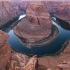 Sonnenuntergang am Horse Shoe Bend