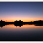 Sonnenuntergang am Horstmarer See - Aufnahme 2